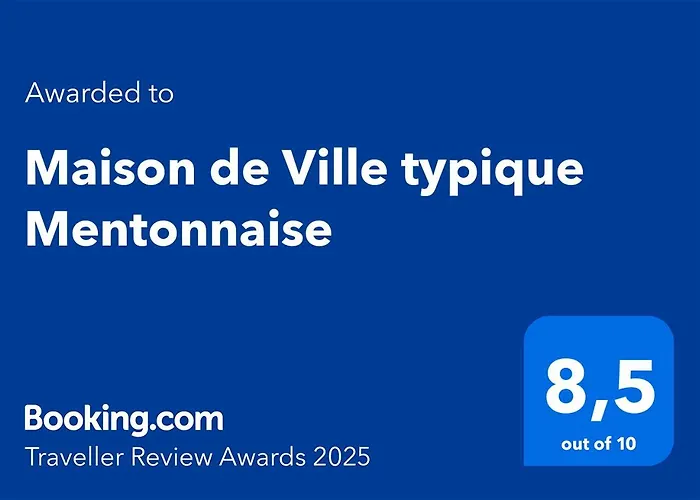 Maison De Typique Mentonnaise *
